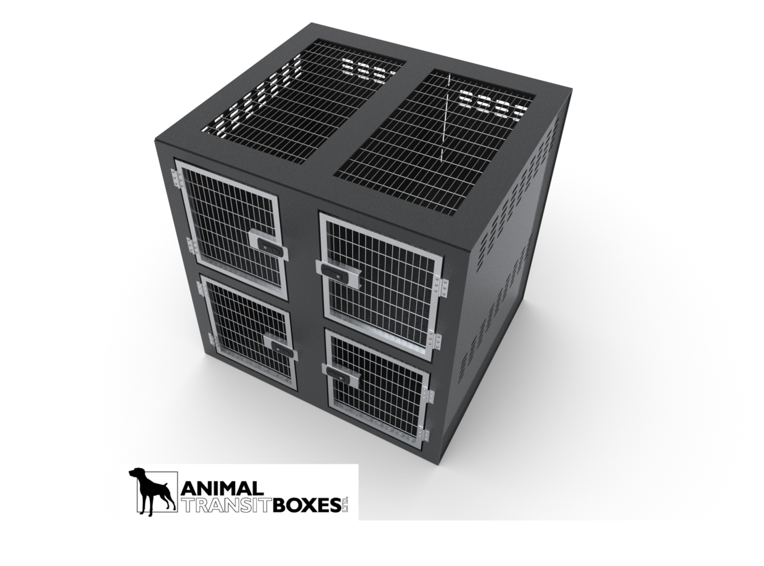 Dog Van Transit Cages 2 Up 2 Down System Van Dog Cage