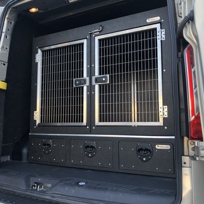 Dog Van Transit Boxes, Crates and Cages.