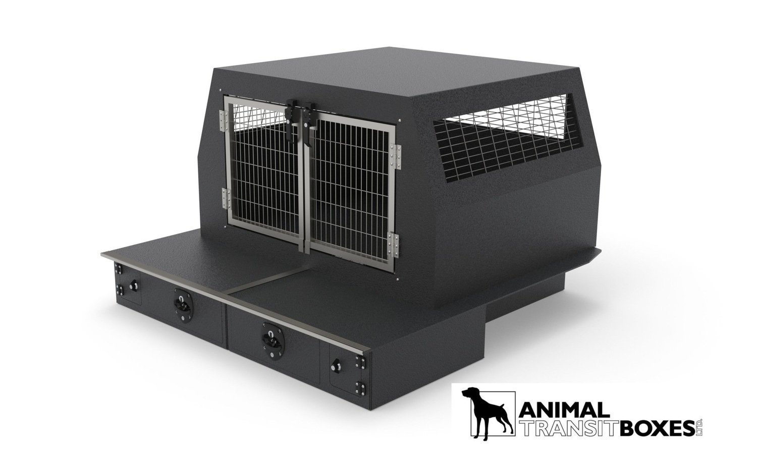 Hunter Single Dog Box Pick Up System for Nissan NP300