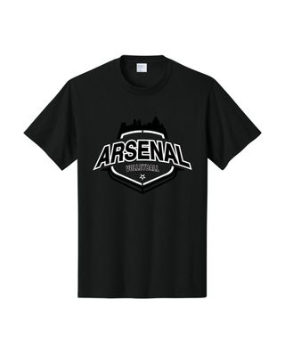 Adult Arsenal T-Shirt (Black &amp; White)