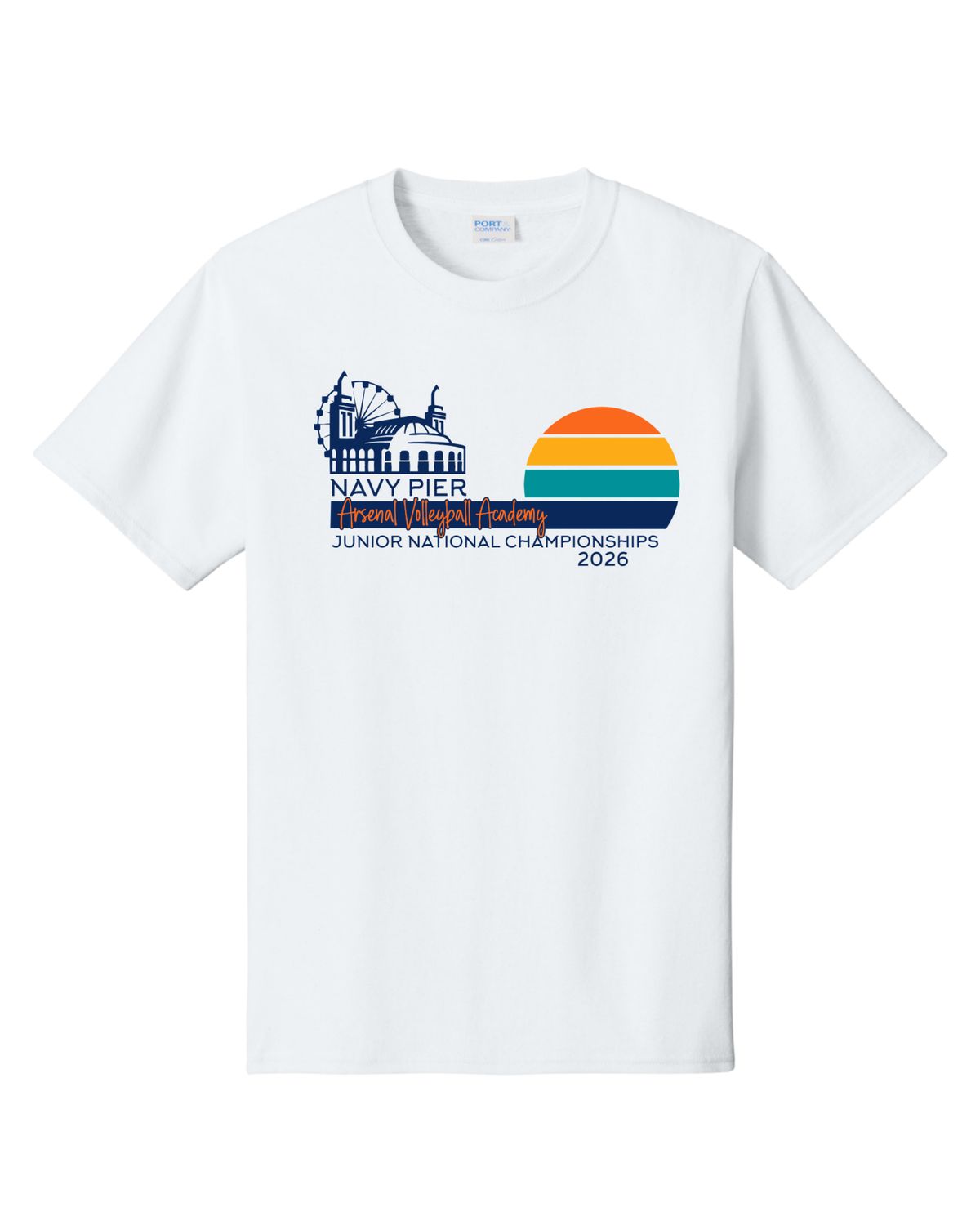 Youth Asics T-Shirt (White)