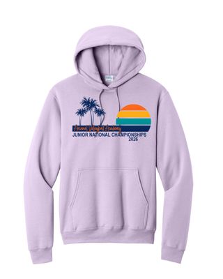 Adult AAU Palm Hoodie (Lavender)