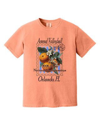 Adult AAU Relaxed Fit T-Shirt (Melon)