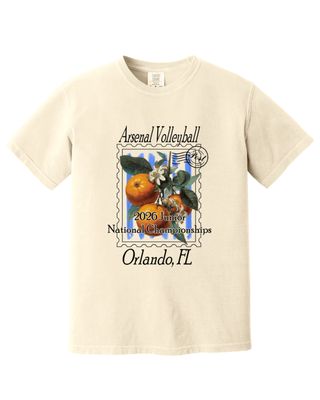 Adult AAU Relaxed Fit T-Shirt (Beige)