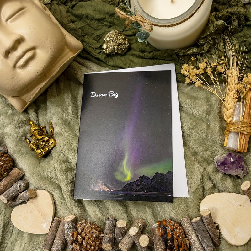 Spiritual Range - Dream Big - Card with envelope