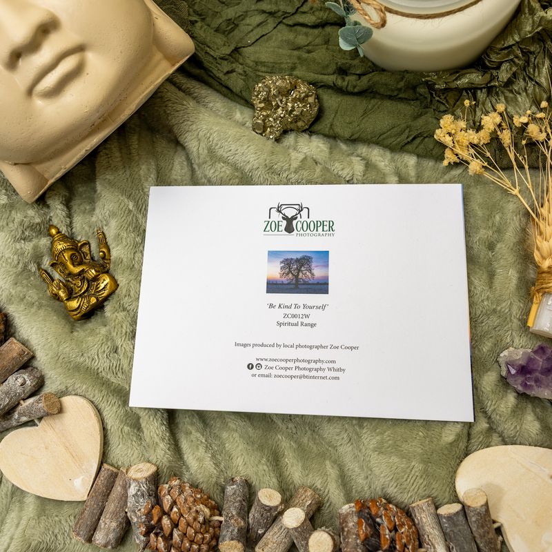 Spiritual Range - Be Kind To Yourself - Card with Envelope