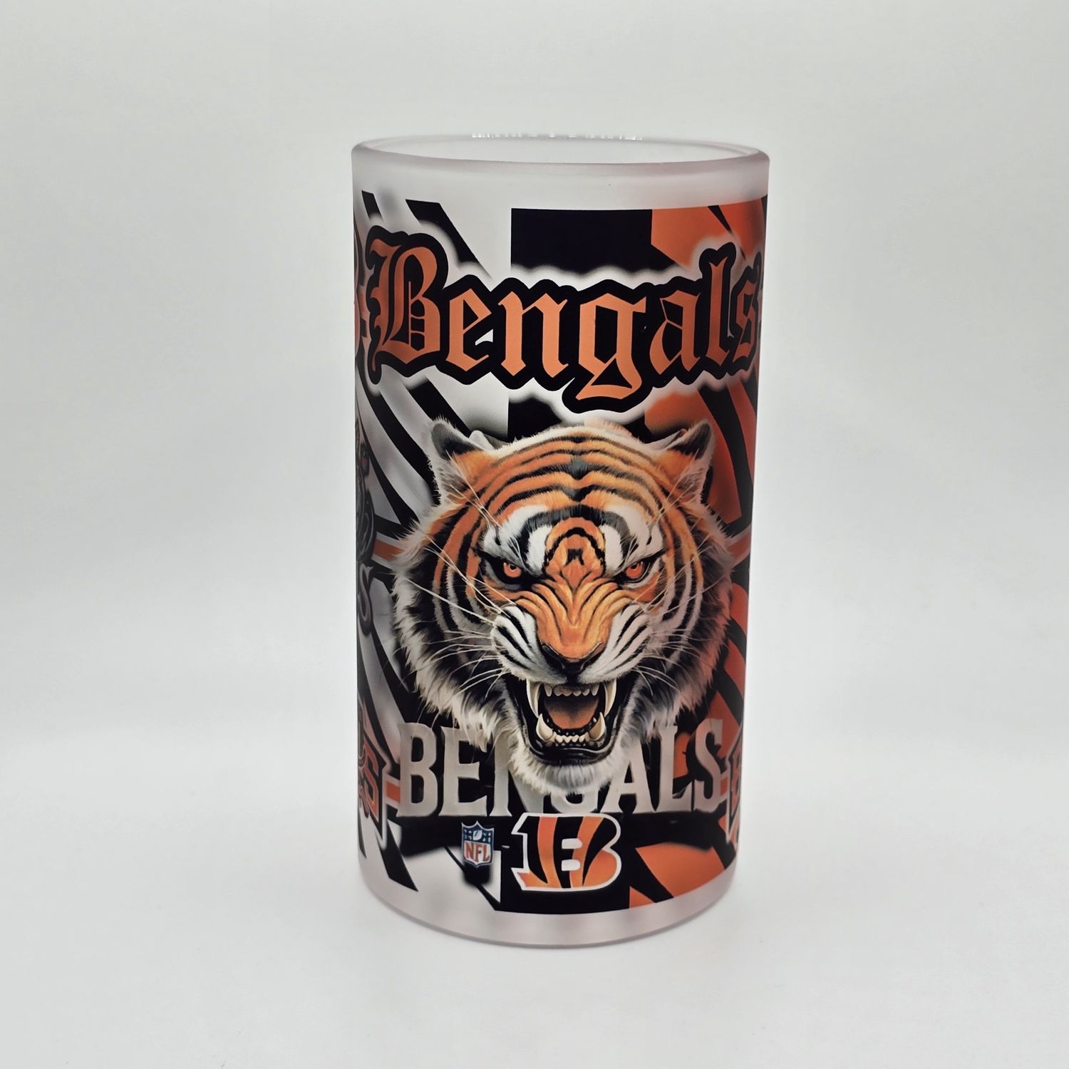 Bengals 16oz. Glass