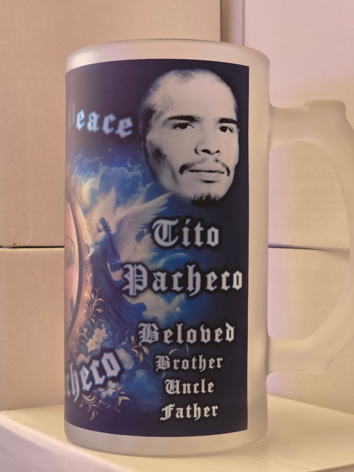16oz glass (Customizable)