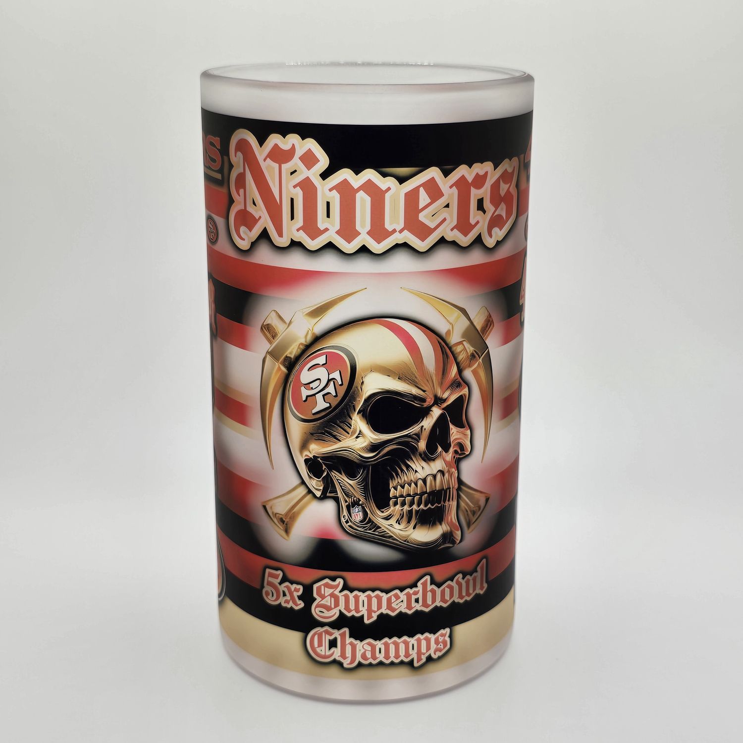 F 49ers 16oz. Glass F 49ers 16oz. Glass
