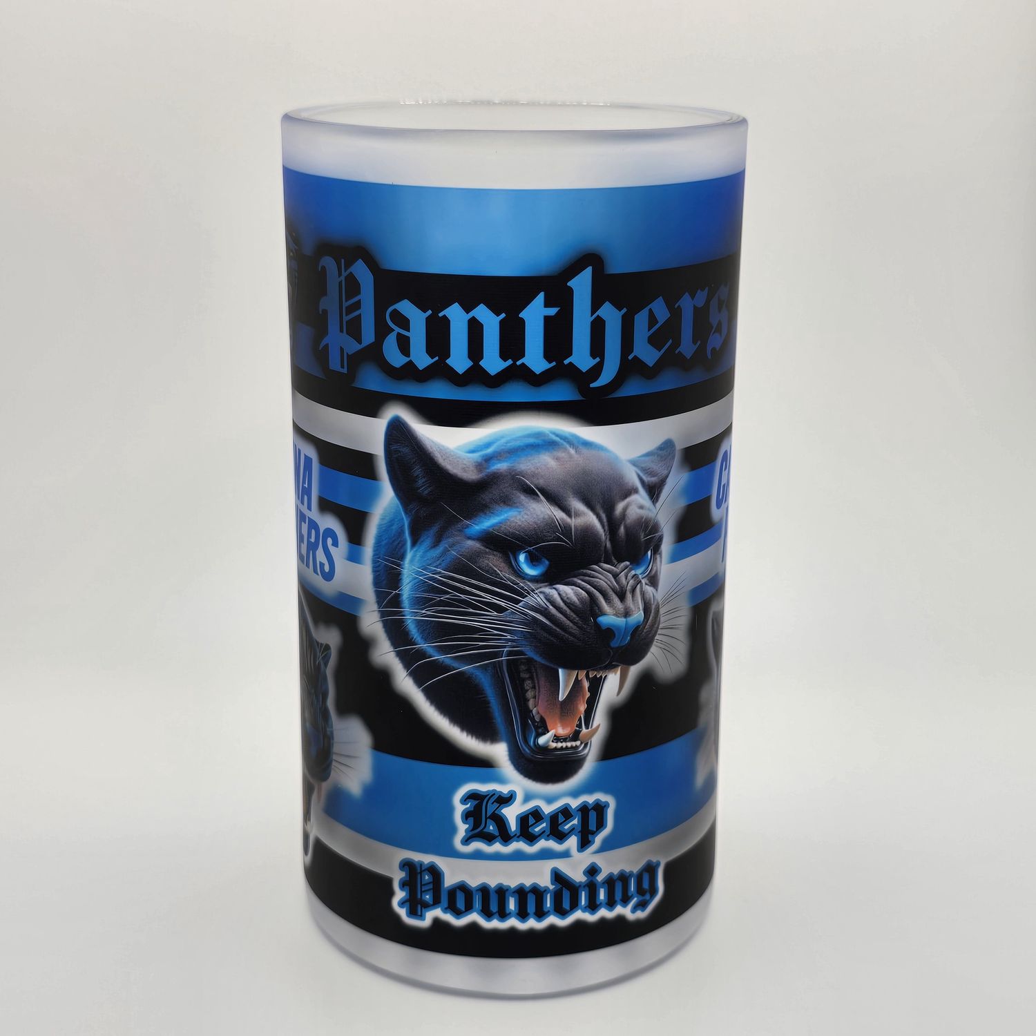 Panthers 16oz. Glass