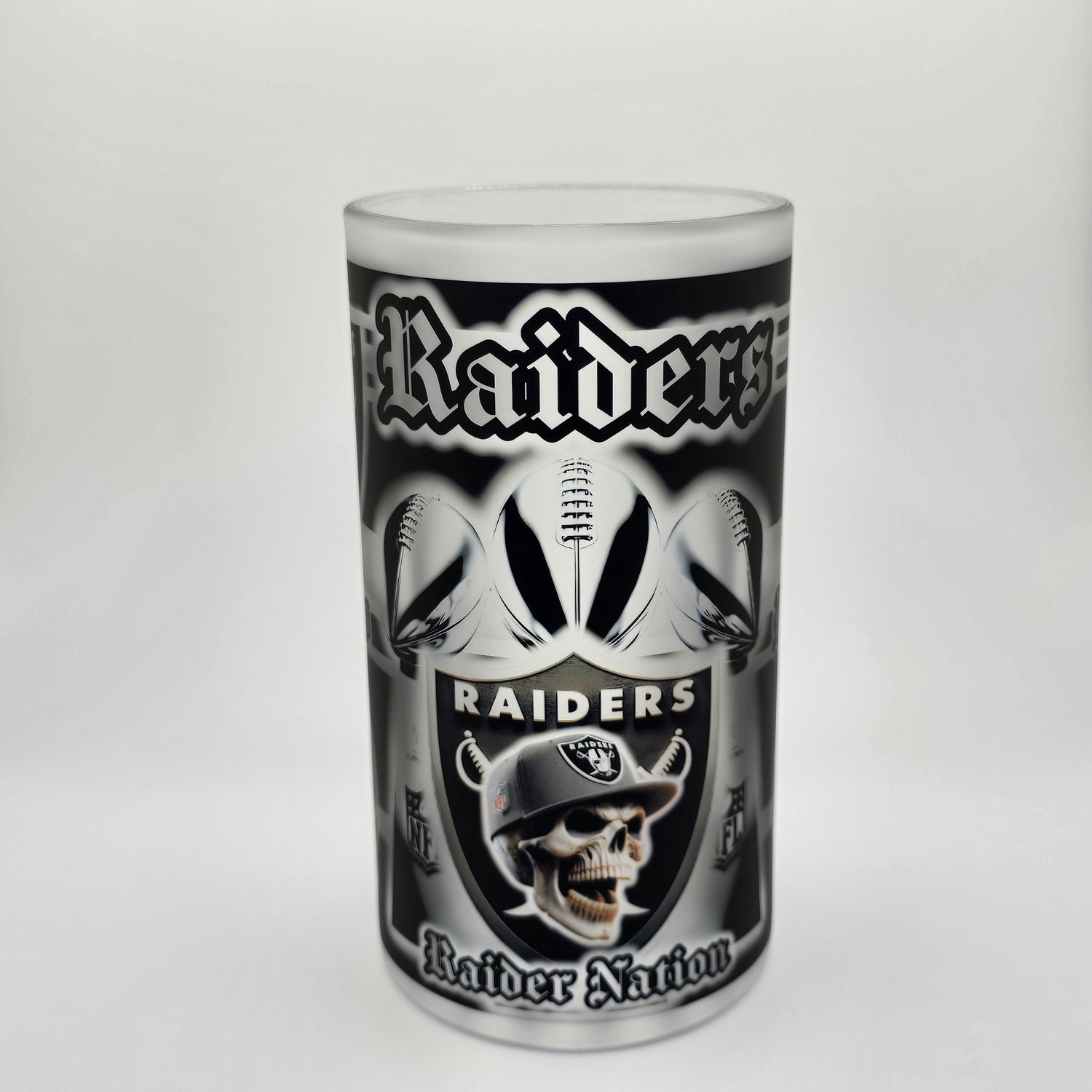 Raiders 16oz. Glass