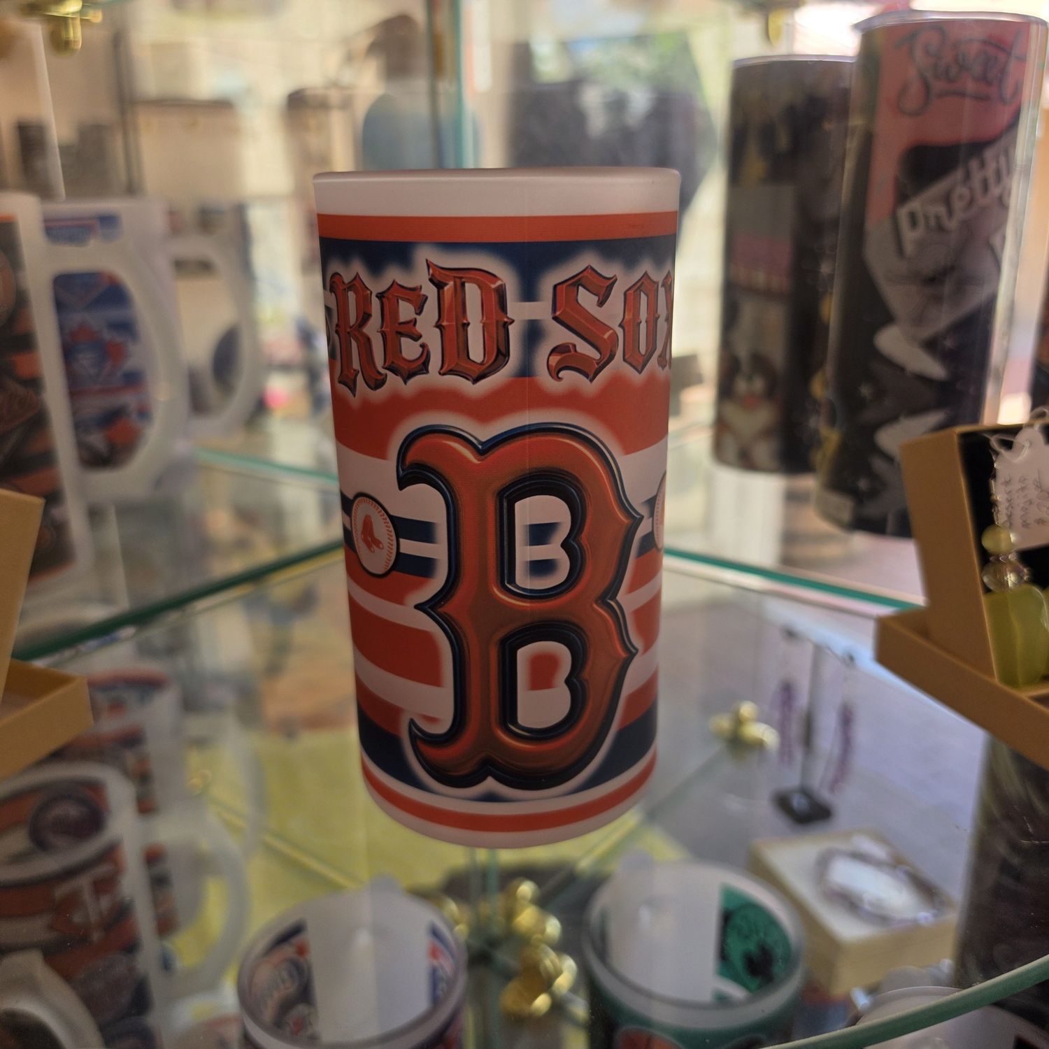 Redsox 16oz. Glass