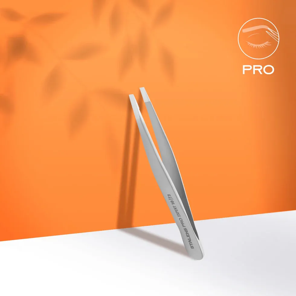 Pęseta do brwi Staleks EXPERT 10 TYPE 2
