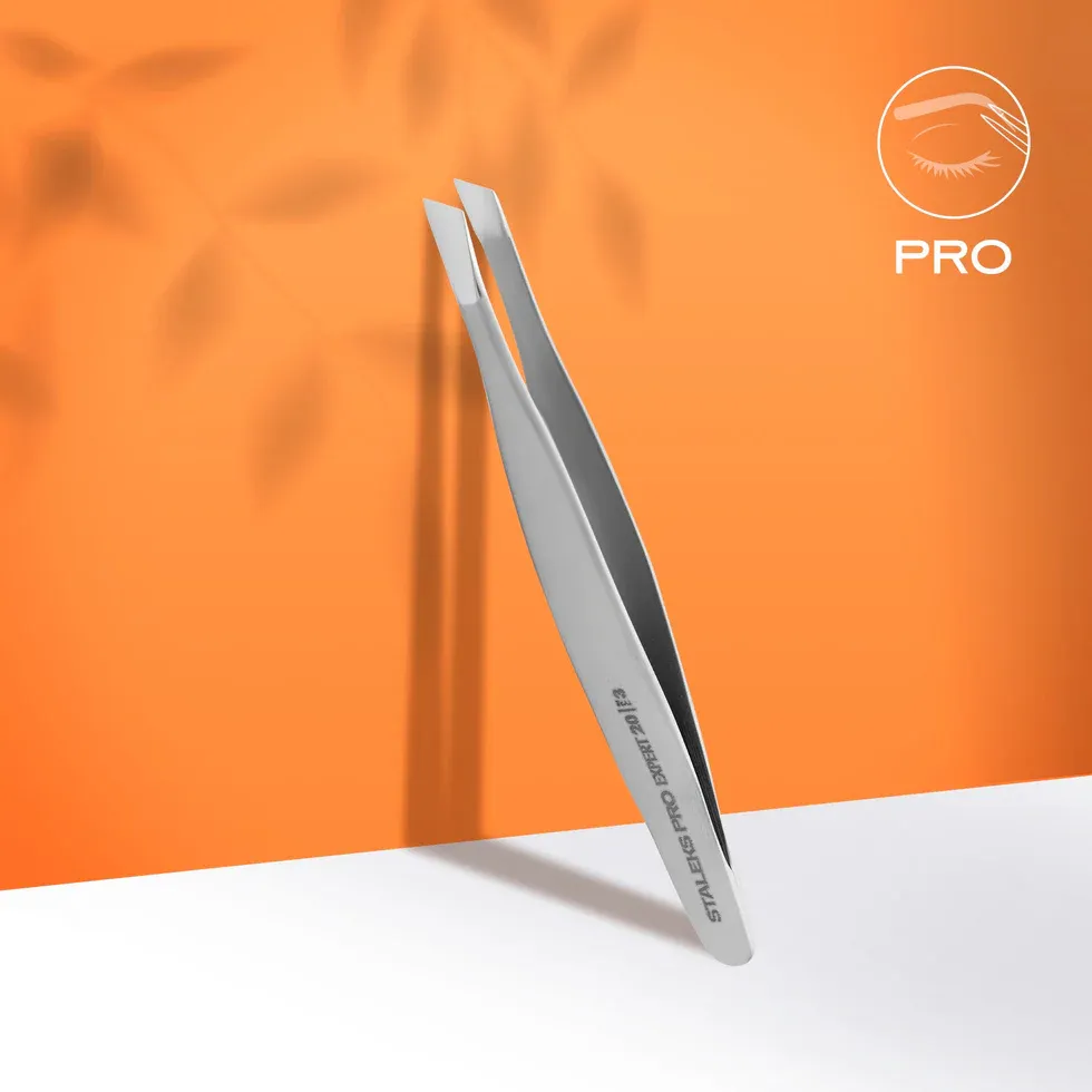 Pęseta do brwi Staleks EXPERT 20 TYPE 3
