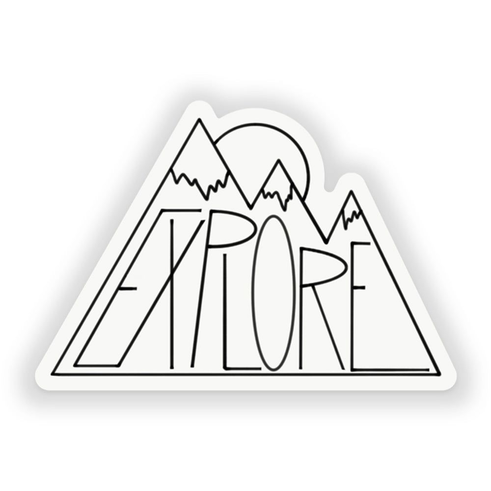Explore Sticker