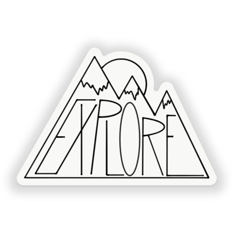 Explore Sticker