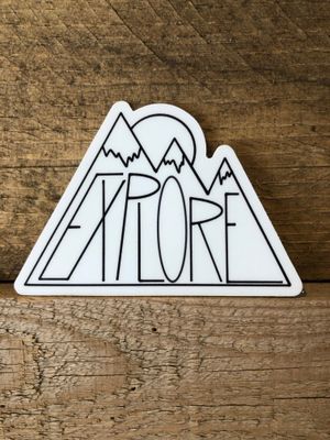 Explore Sticker