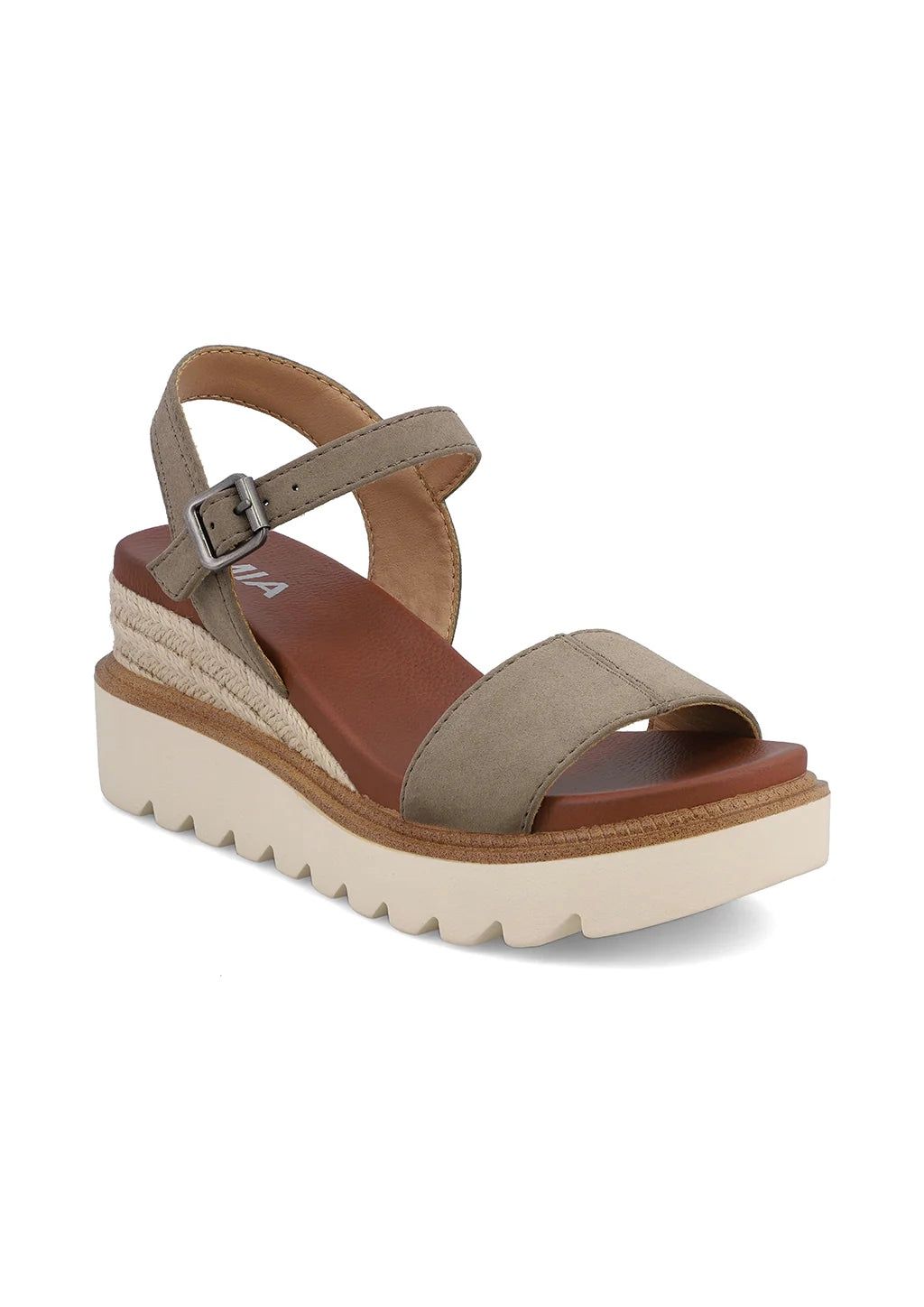 Ophidia Wedge Sandal - Taupe FINAL SALE