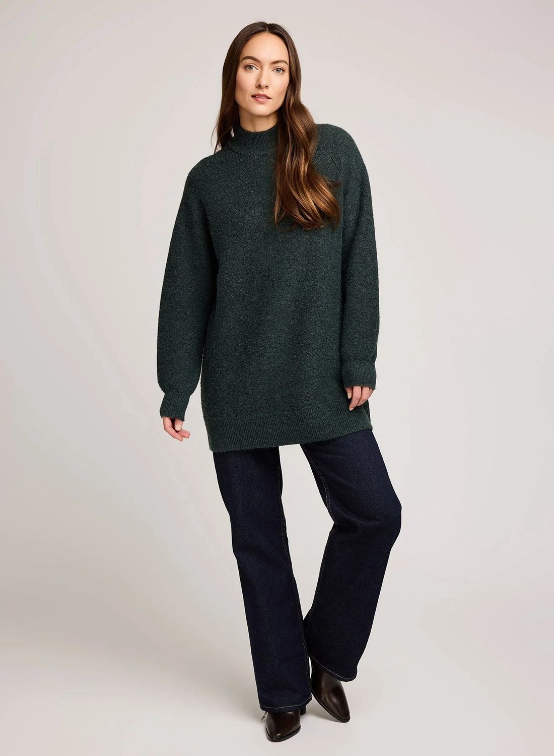 Lena Sweater - Heather Forest