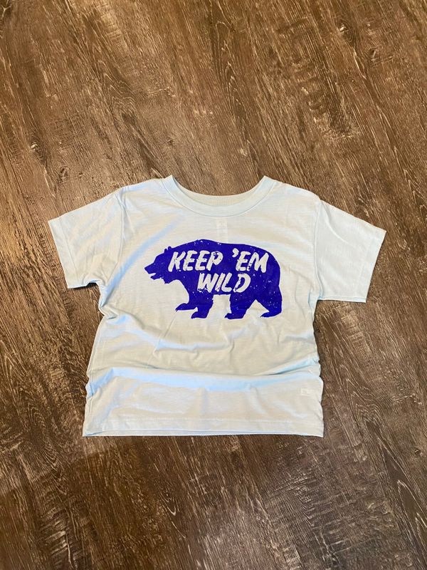 Keep 'Em Wild Toddler Tee FINAL SALE