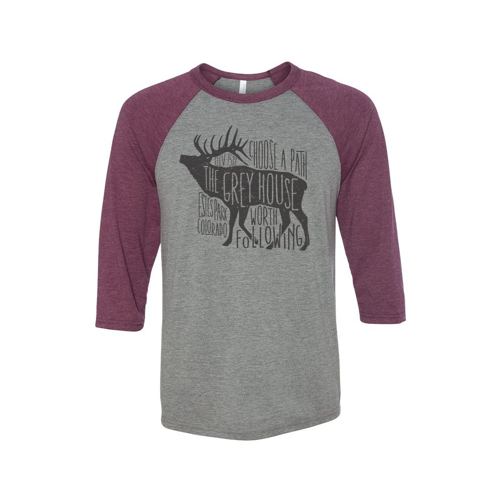Elk Baseball Tee