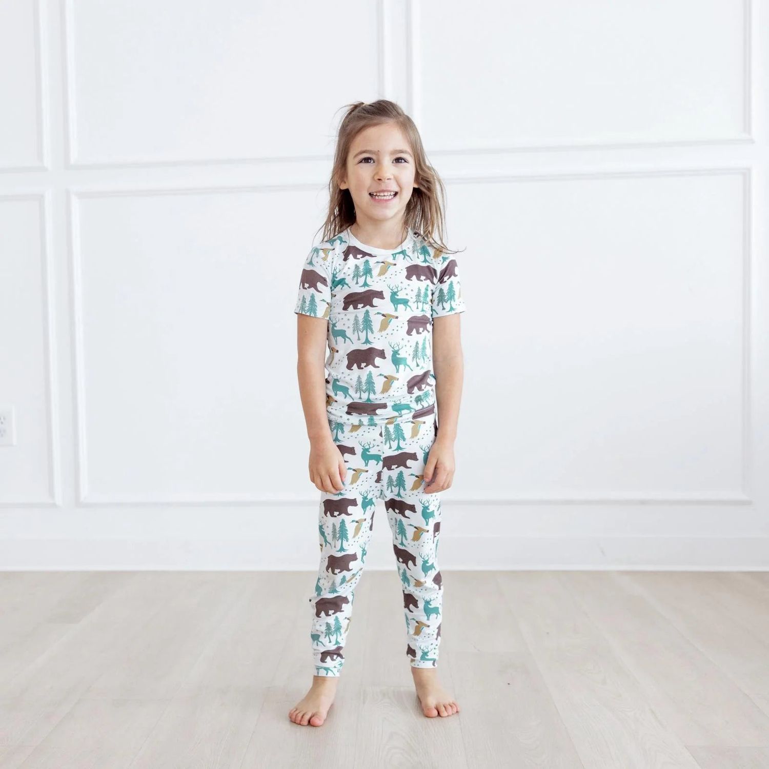 Forest Adventure Henley Pajamas FINAL SALE