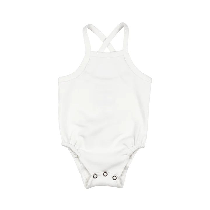 Organic Criss-Cross Bodysuit FINAL SALE