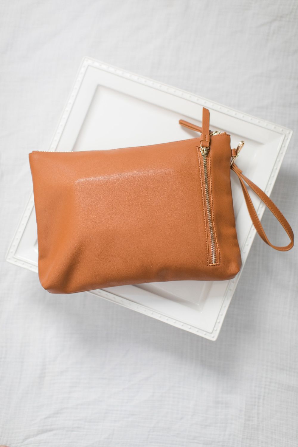 Traveler Wristlet FINAL SALE, Color: Honeypot