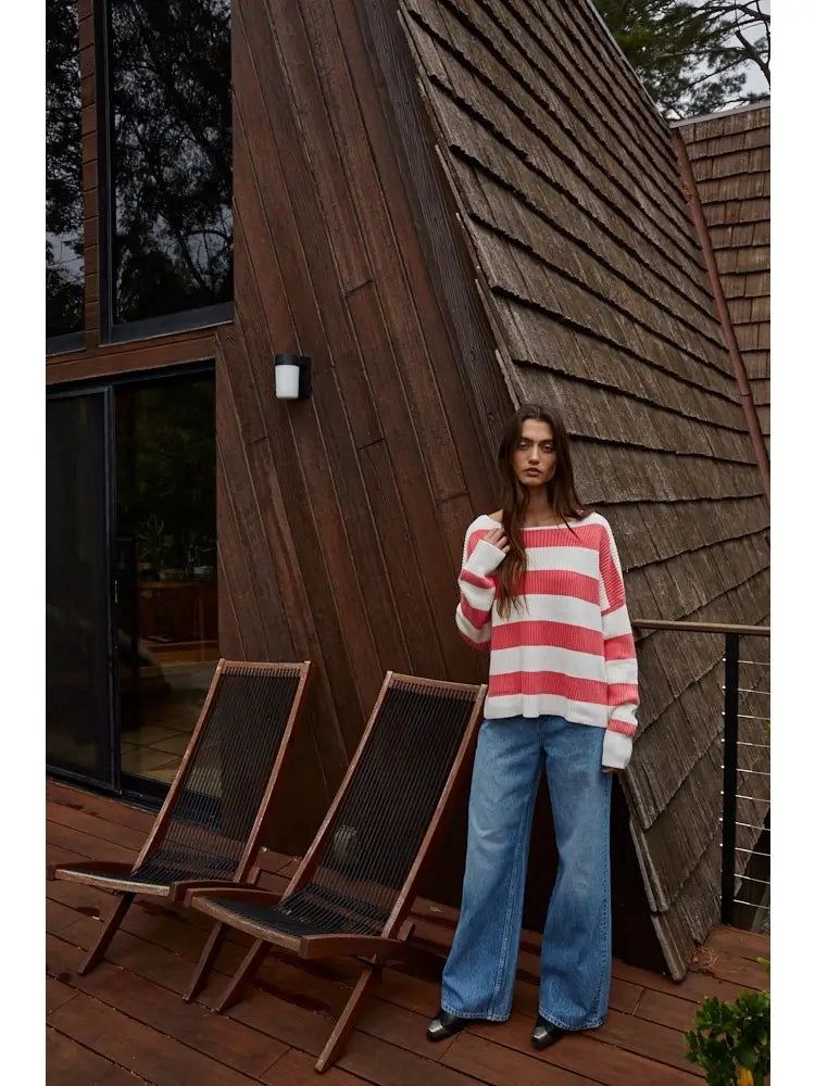 Boat Neck Sweater
