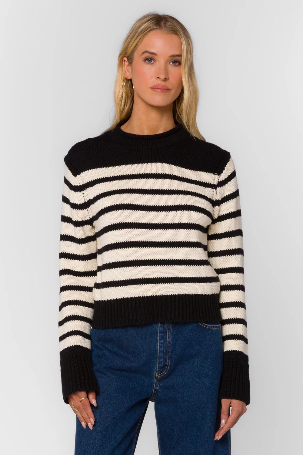 Ridley Sweater - Bandit Stripe - FINAL SALE