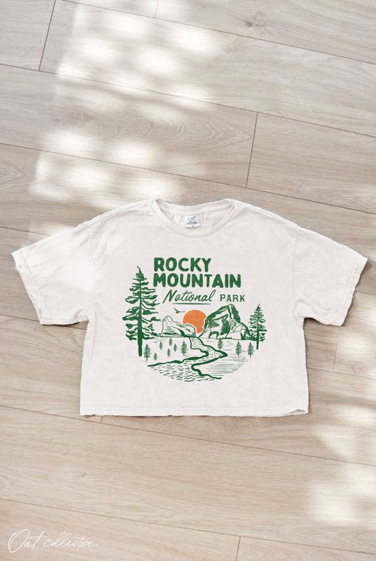 RMNP Cropped  Tee