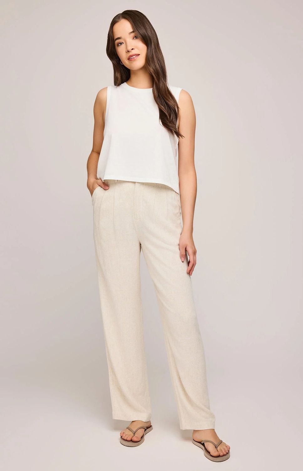 Elliot Pant - Linen