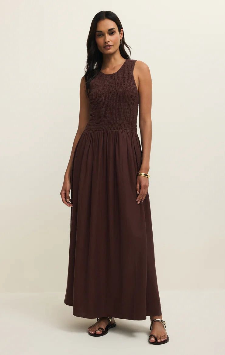 Juniper Maxi Dress - Chocolate