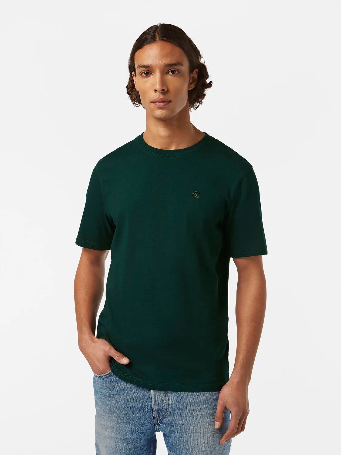 S&amp;S Logo Tee - Amsterdam Green - FINAL SALE