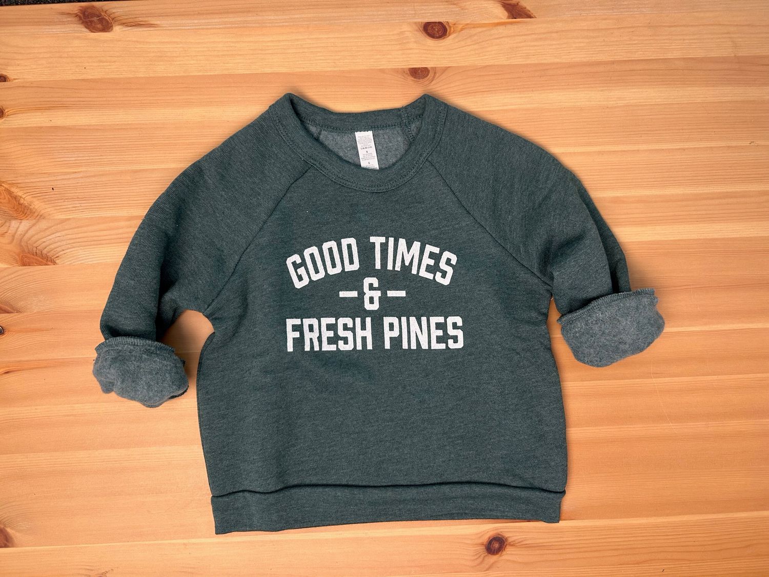 Fresh Pines Toddler Crew FINAL SALE