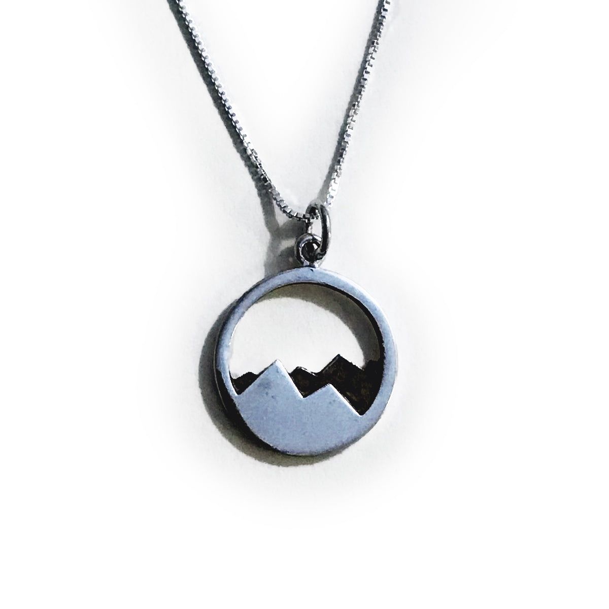 Donovan Grey Mountain Necklace