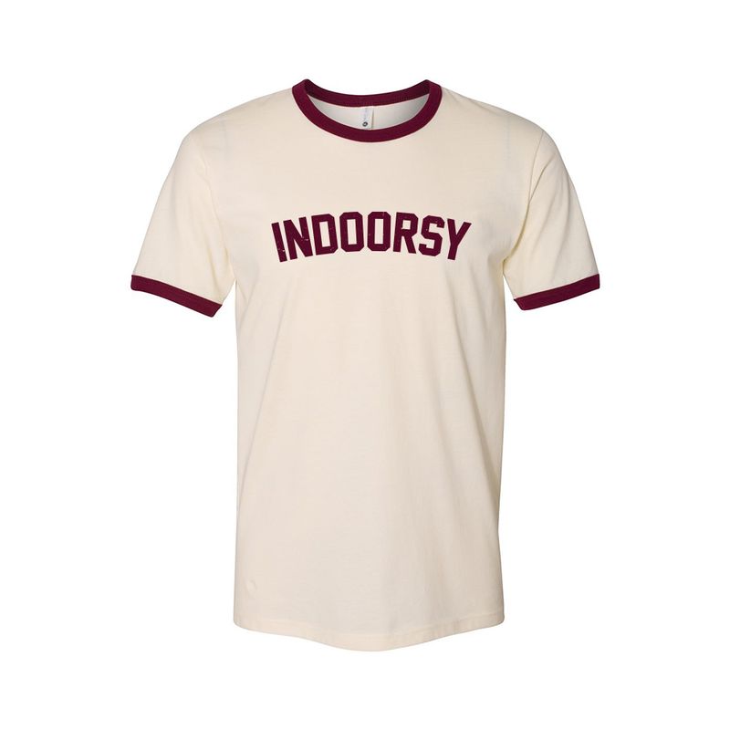 Indoorsy Ringer Tee