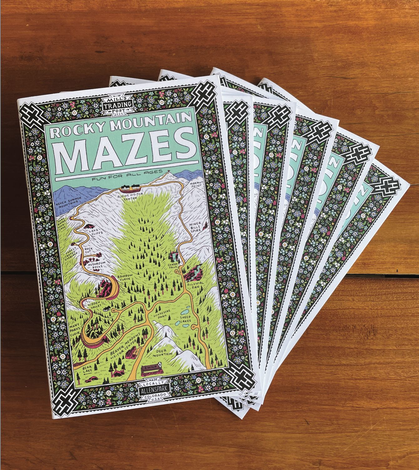 Rocky Mountain Maze Book