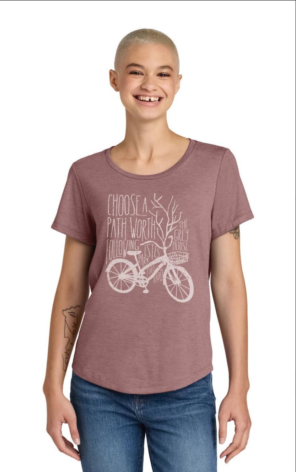 Bike Scoop Neck