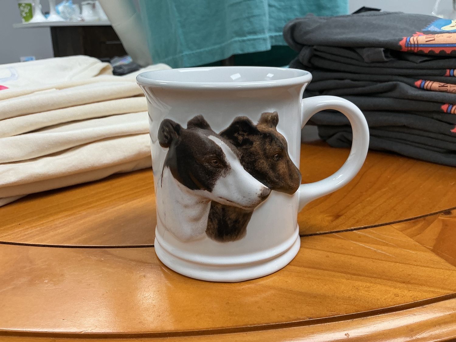 greyhound mug