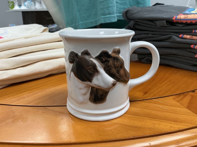 greyhound mug