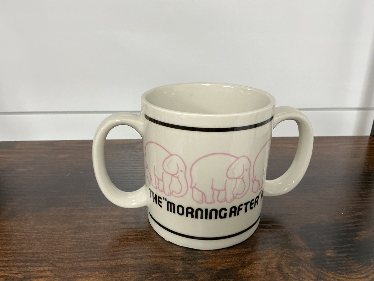 2 handled Mug