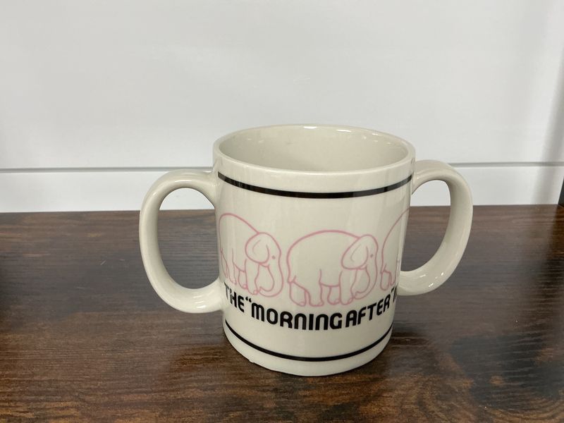 2 handled Mug