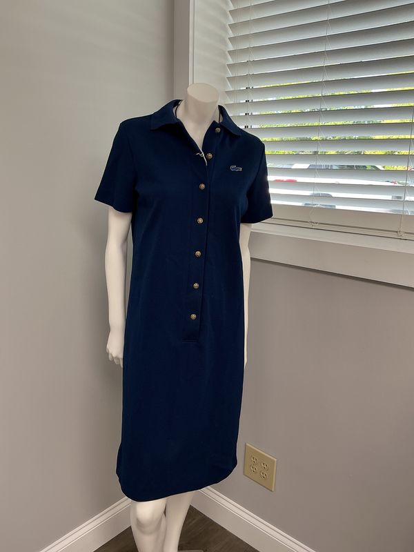 Vintage Lacoste Navy Dress