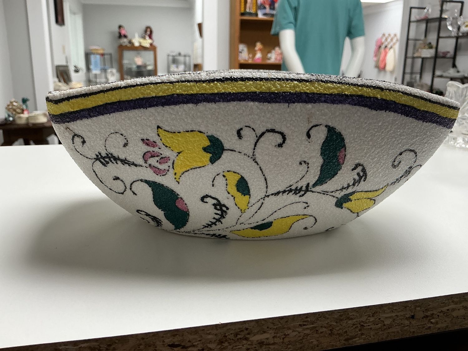 Art Deco style dish