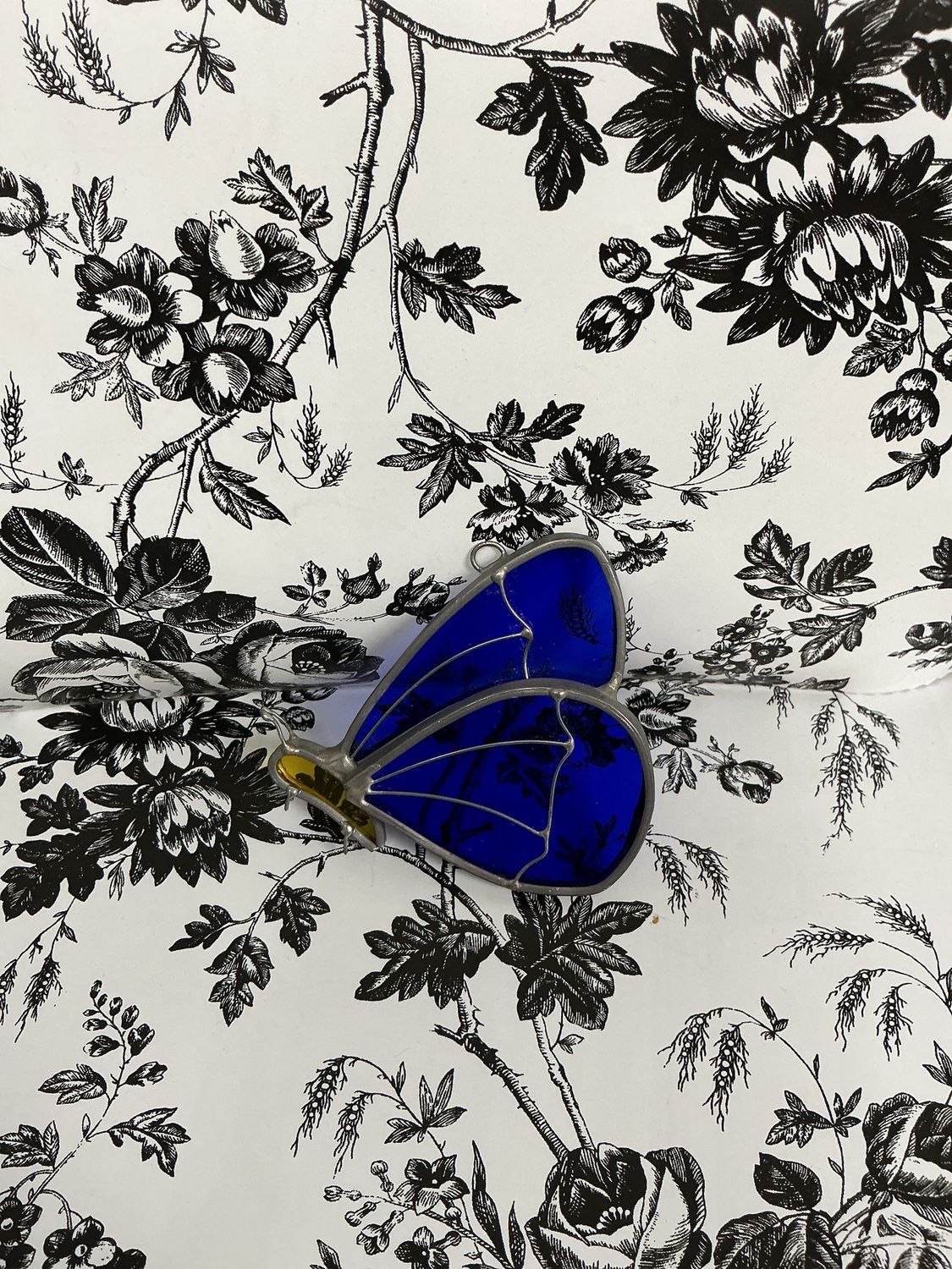 Stained glass butterfly