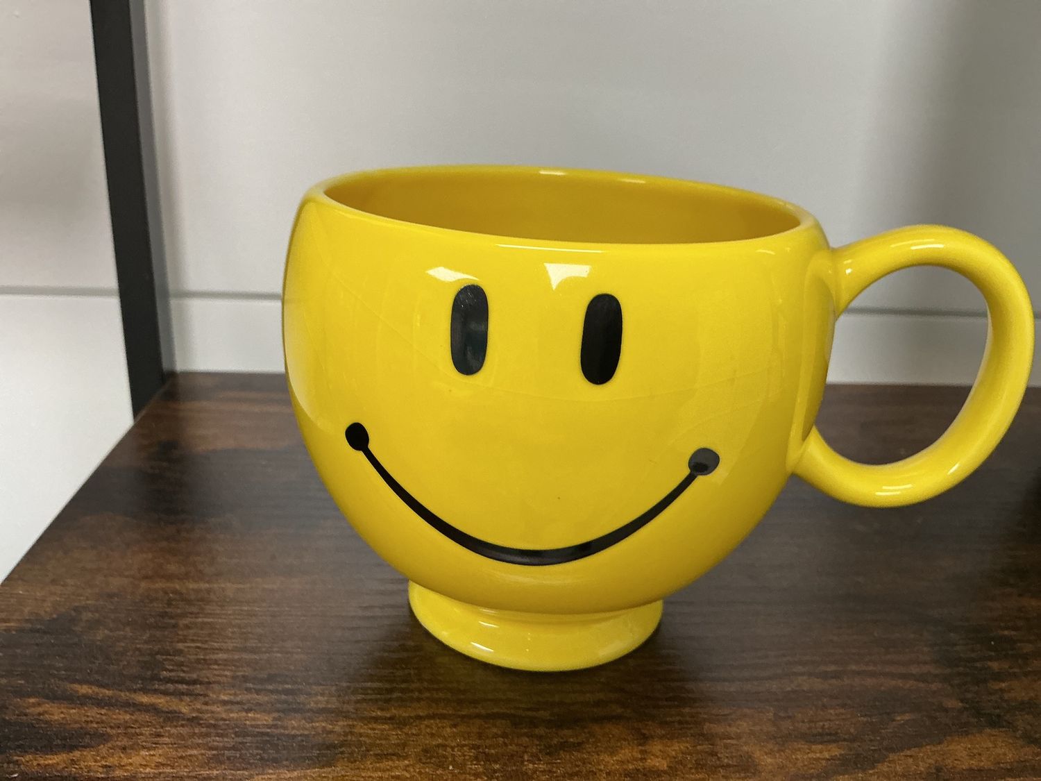 Smiley face mug