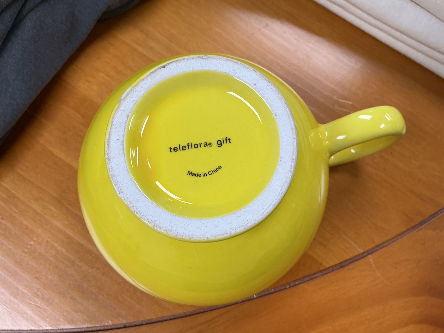 Smiley face mug