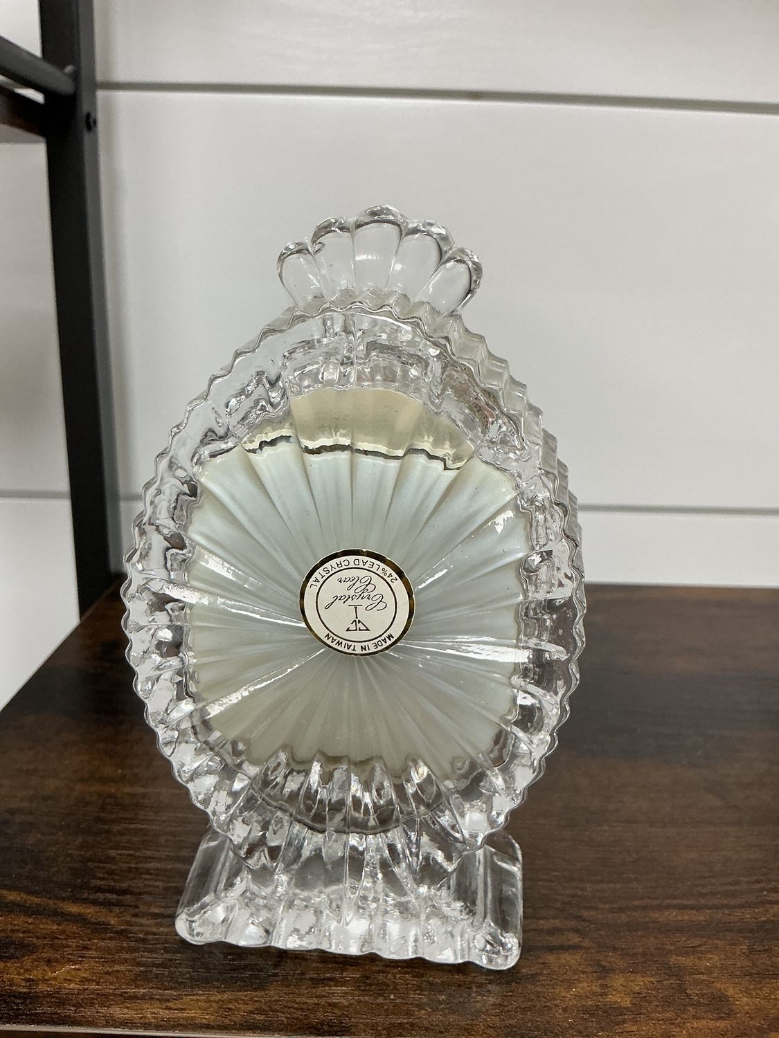 Lead Crystal Clock