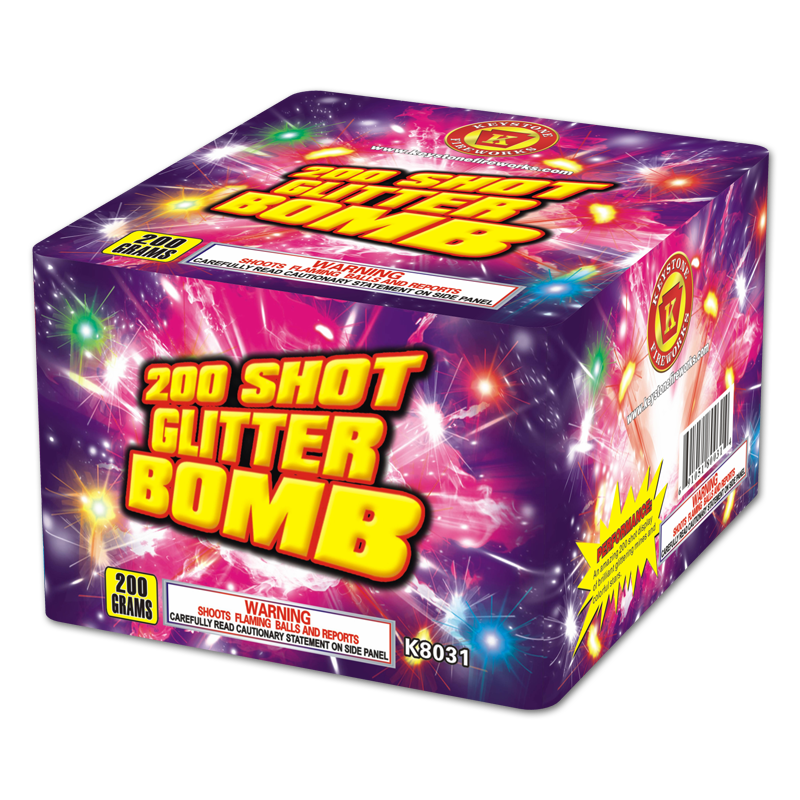 200 Shot Glitter Bomb